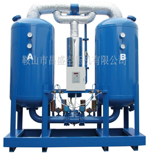 （吸附式干燥機）吸著吸著就干了。